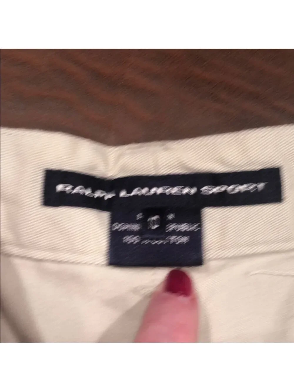 RALPH LAUREN SPORT Khaki Shorts Size 10